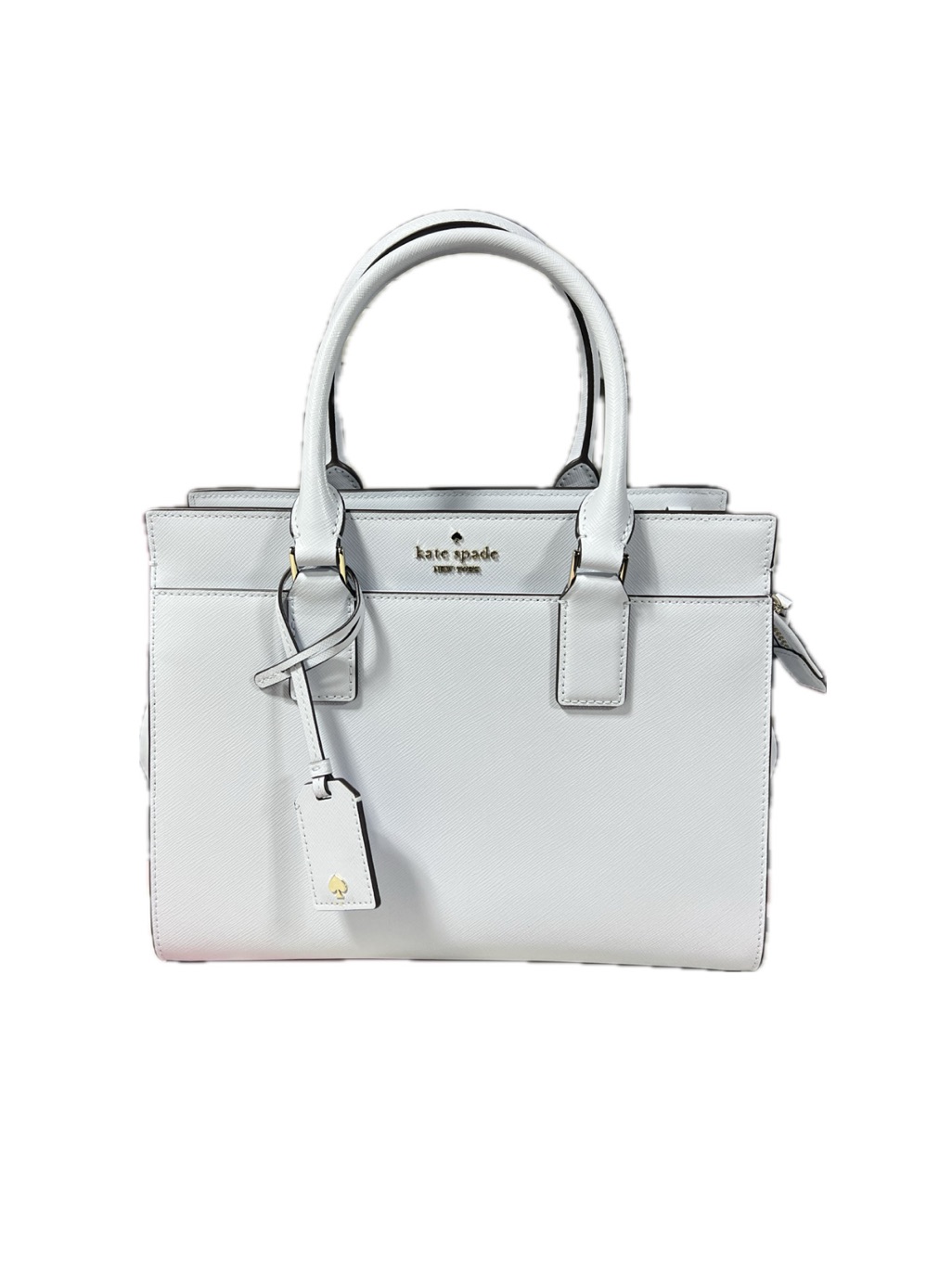 Kate Spade Ny Cameron Street Candace Pale Sapphire Saffiano Satchel Bag